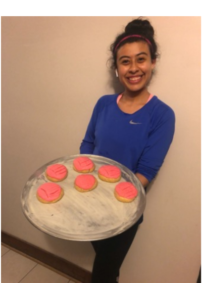 Celeste bakes homemade Conchas