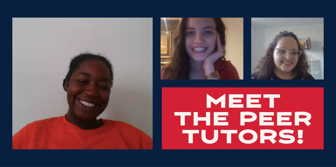 Meet the peer tutors!