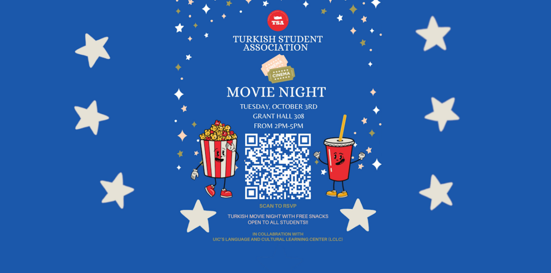Turkish student association movie night