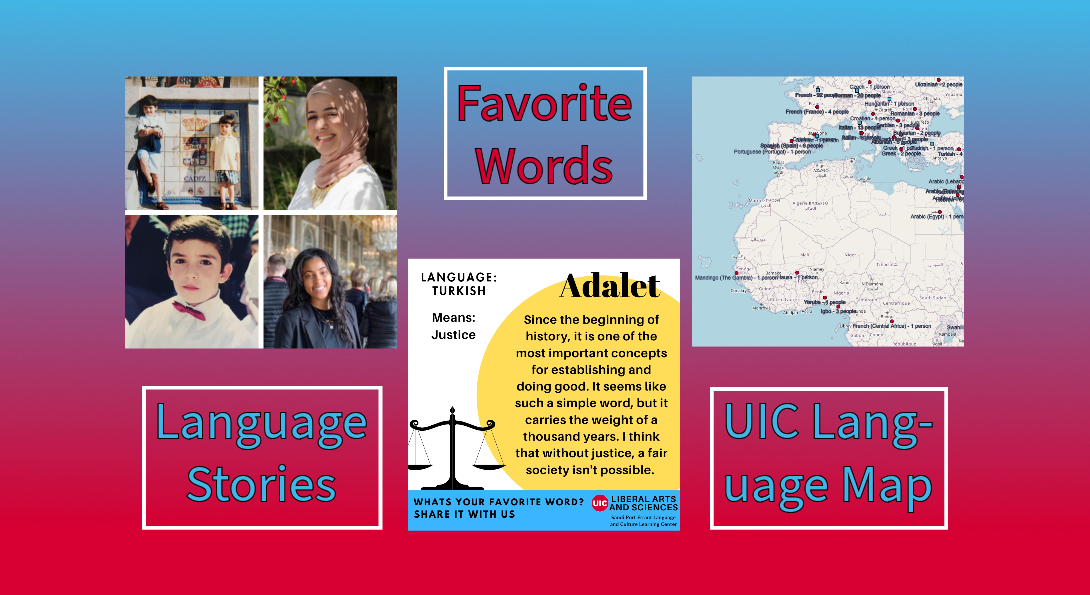 LCLC projects: language stories, favorite words, UIC language map
