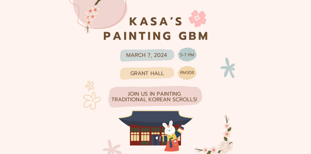Korean scroll painting event