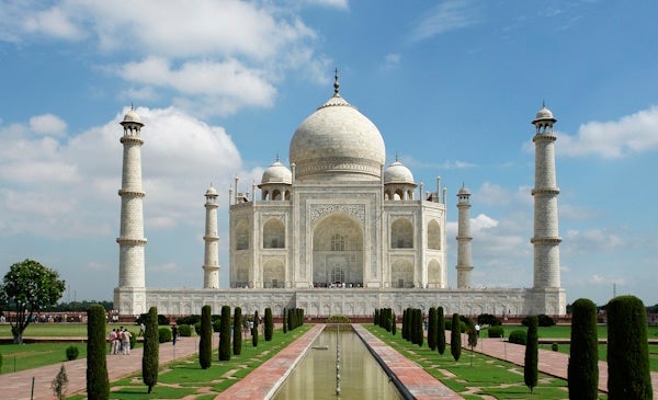 Taj Mahal in India