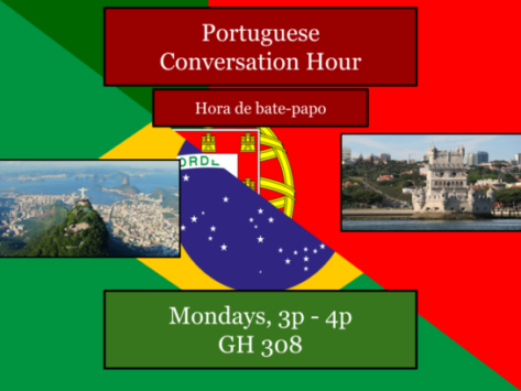 flyer with images from Brazil and Portugal